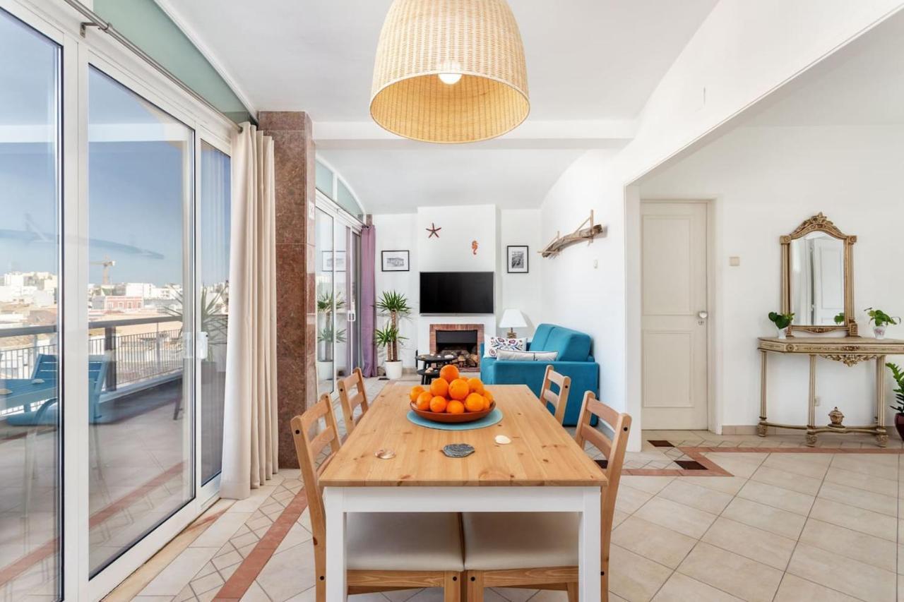 Marina Penthouse Faro Center Lejlighed Eksteriør billede